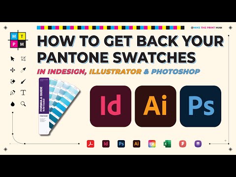 Видео: Как вернуть образцы PANTONE в программах Adobe