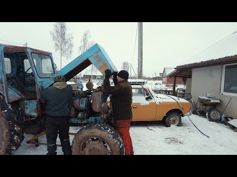 Видео: Вторая жизнь для трактора Т-40АМ!!! В каком состоянии мы купили трактор?