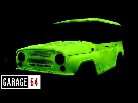 Видео: ПОКРАСИЛИ УАЗ СВЕТЯЩЕЙСЯ в ТЕМНОТЕ КРАСКОЙ