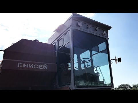 Видео: LED Фары, Стартер и Электроника на Комбайне Енисей