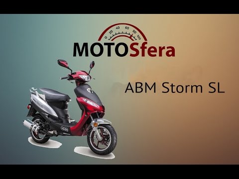 Видео: Обзор скутера ABM Storm SL