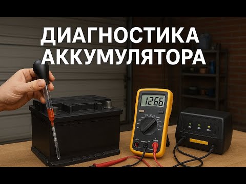 Видео: #Аккумулятор.  ⚡ Полная комплексная диагностика АКБ. Осыпание пластин, переполюсовка, замыкание 🚗🔋