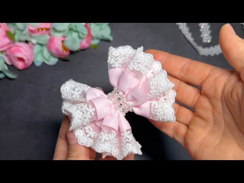 Видео: Эти бантики покорили сердца всех клиентов! 100% идея которая приносит доход