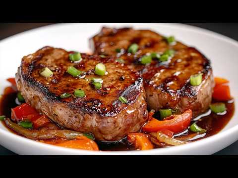 Видео: Свиные отбивные такие вкусные, что я готовлю их почти каждый день! Легкий и ароматный рецепт свиных