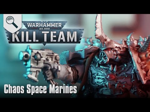Видео: Kill Team - Фракция Chaos Space Marines