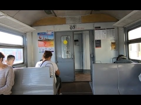 Видео: ЭТ2-003, маршрут: Санкт-Петербург - Оредеж