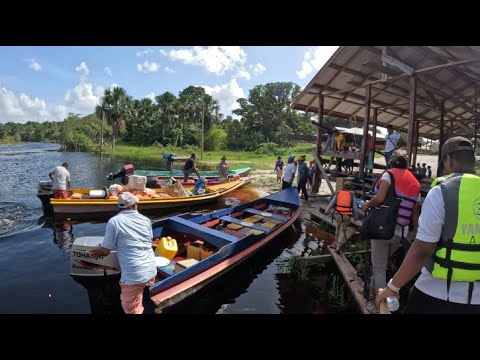 Видео: ПУТЕШЕСТВИЕ В ДЕРЕВНЮ САНТА-АРАТАК #РЕКАДЕМЕРАРА, ГАЙАНА