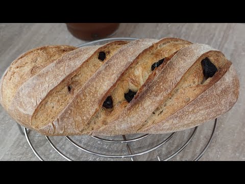Видео: ХЛІБ З В'ЯЛЕНИМИ ТОМАТАМИ НА ЗАКВАСЦІ ЛЕВІТО