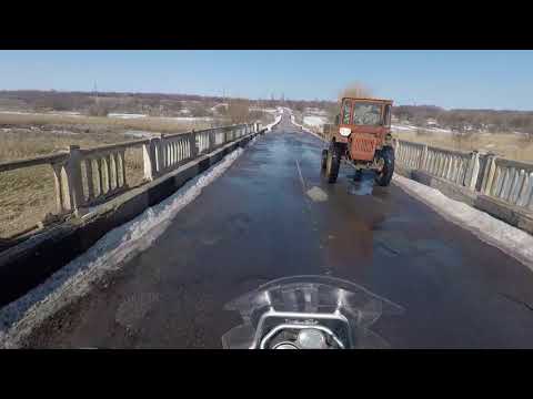 Видео: BMW R1200GS Adventure. Не сдержался, прохватил перед открытием мотосезона.