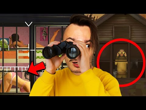 Видео: Я ПОДСМАТРИВАЛ ЗА СОСЕДКАМИ НОЧЬЮ... НО УВИДЕЛ ЧТО-ТО НЕ ТО. (Crime Detective: Red Flags)