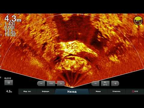 Видео: Проба на воде ! Наклон перспективы! LiveScope