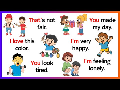 Видео: Говорите по-английски с детьми | Разговорный английский для детей | Повседневные английские предл...