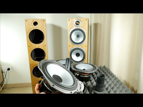 Видео: Разобрал Monitor Audio BR6 колонки