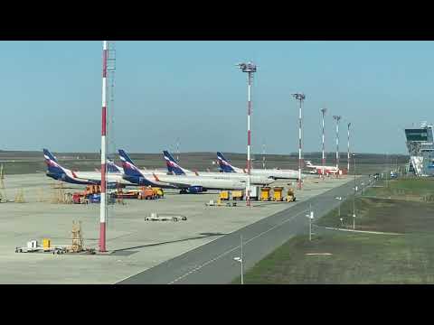 Видео: Аэропорт Платов 25.04.20 на карантине и самоизоляции