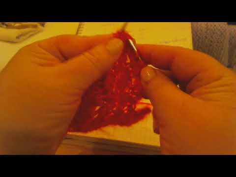 Видео: Косынка с узкой каймой Ч 2