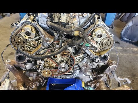 Видео: Тойота Сиенна 3.3 двигатель 3MZ-FE замена ремня грм. Снятия двигателя. Замена сальника коленвала.