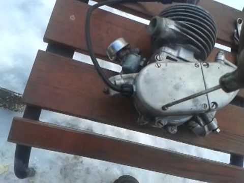 Видео: новый вело мотор Д-4, 58 года выпуска.