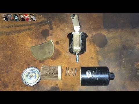 Видео: Замена топливного фильтра