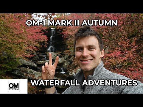 Видео: OM-1 Mark II — осенняя фотосъемка водопадов