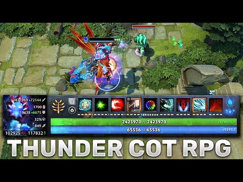 Видео: УЛЬТА ДАЕТ Бесконечные статы в Дота 2 Thunder Cot RPG