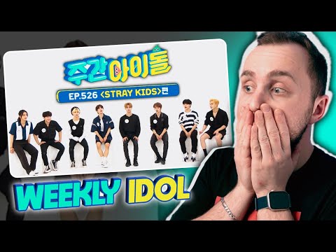 Видео: [Ep.526, Stray Kids] Еженедельный Айдол/Weekly Idol // реакция на шоу