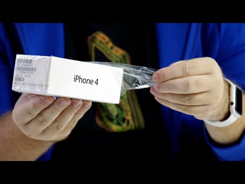 Видео: Распаковка iPhone 4 - в ожидании iPhone 12. Дизайн длиною в 10 лет...