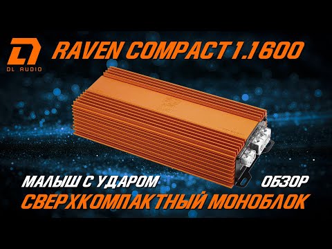 Видео: DL Audio Raven Compact 1.1600 - Малыш с ударом!