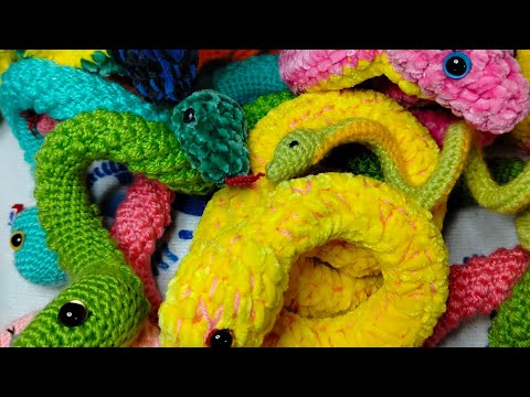 Видео: 🐍ВЯЖУ🐍.НЕ МОГУ ОСТАНОВИТЬСЯ ...🐍.