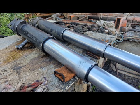 Видео: Пытаюсь отремонтировать гидроцилиндр Урала. Часть 2. (Для ценителей😉)