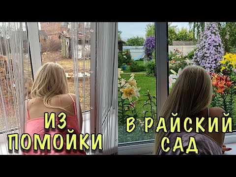 Видео: СОСЕДИ СМЕЯЛИСЬ, а ТЕПЕРЬ в ШОКЕ и ЗАВИДУЮТ! Преобразили ПОМОЙКУ в РАЙСКИЙ САД! DIY