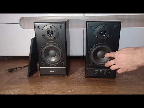 Видео: Новая ревизия колонок 2.0 Sven sps-702 !!! Видео обзор !!!