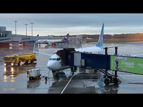 Видео: Boeing 737-800 | а/к Победа | Рейс Москва Внуково - Казань