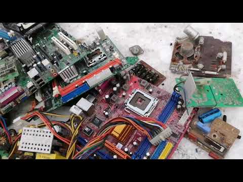 Видео: Золото, палладий, в магнитофоне Легенда П-405Т, приёмные радиодетали, советский магнитофон,