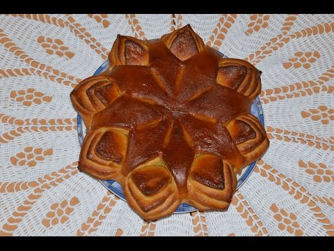 Видео: МОЯ ИДЕЯ БУЛОЧКИ СНЕЖИНКА/ ЗВЕЗДА/  MEINE IDEE/MY IDEA/FLOVER BREAD