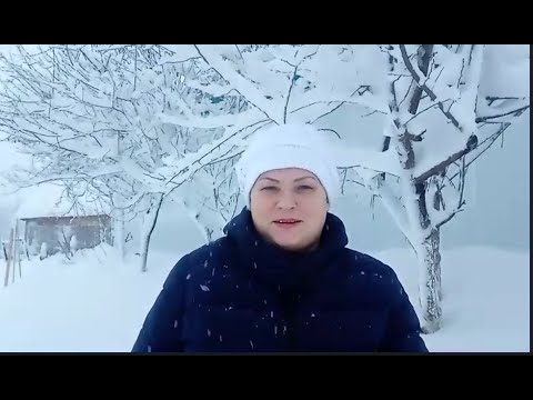 Видео: Важное сообщение от внуков .Много снега - много хлеба .