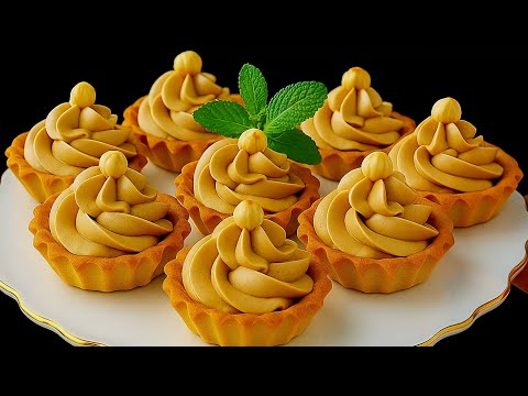 Видео: Тарталетки с кофейным заварным кремом