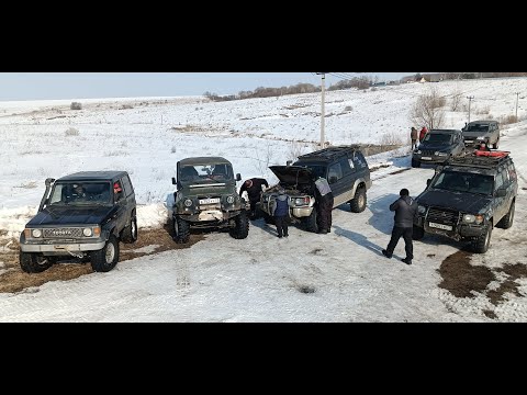 Видео: Зимнее приключение на внедорожниках 2024