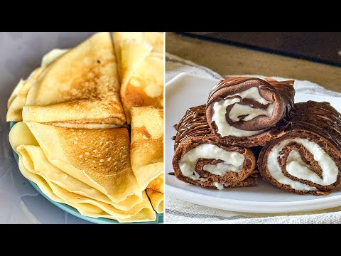 Видео: 3 вида БЛИНОВ без сахара и белой муки 🥞
