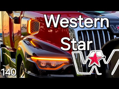 Видео: Однажды в Америке 140. Звезда.  Краткий обзор Western Star #дальнобойщики #америка #дальнобой