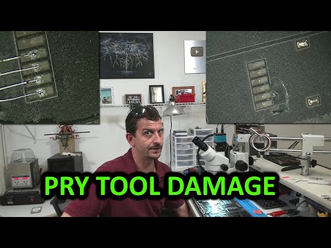 Видео: Ремонт материнской платы MacBook Pro, часть 1 (при автономном питании)