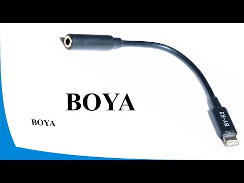 Видео: Boya BY-K3. Подключаем внешний микрофон к Айфону, но есть нюансы.