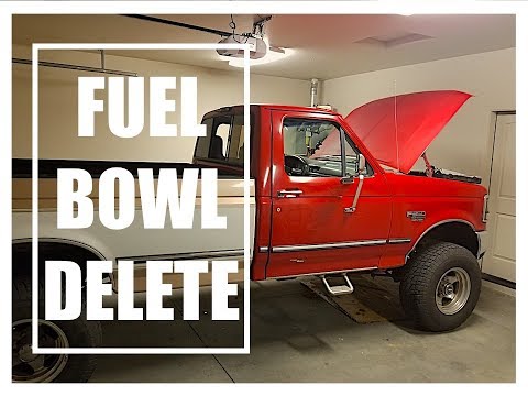 Видео: OBS POWERSTROKE FUEL BOWL УДАЛЕНИЕ 1994-1997 F250 F350