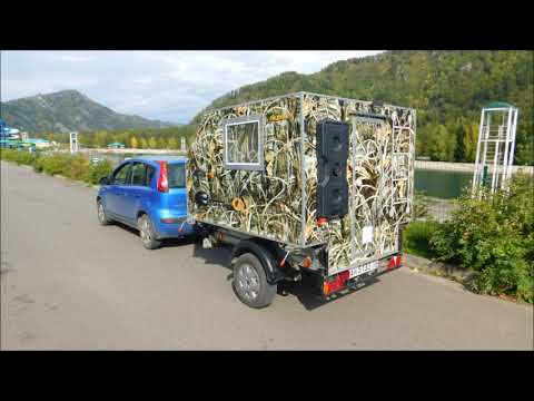 Видео: Жилой прицеп для рыбаков , охотников и не только -"Следопыт".