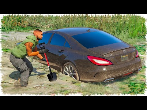 Видео: Джонни балшықтан Мерседес Банан ТАУЫП АЛДЫ (GTA V) жони джони