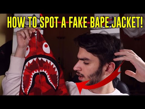 Видео: КАК ОПРЕДЕЛИТЬ ПОДДЕЛКУ КУРТКИ BAPE!