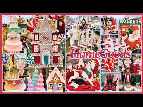 Видео: HOMEGOODS Рождественский декор для дома, одобренный Сантой. Покупайте у меня! Совершенно новый вы...