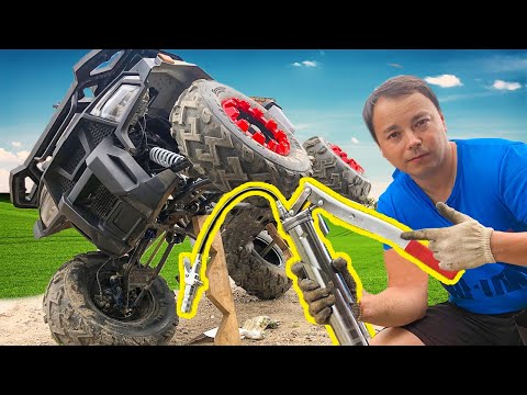 Видео: Как шприцевать квадроцикл Motoland Wild track x 200