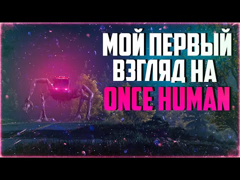 Видео: Первый вгляд на Once Human!