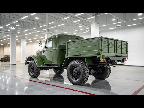 Видео: all new look 2026 УРАЛ 375 — легенда армейских грузовиков возвращается в современном облике