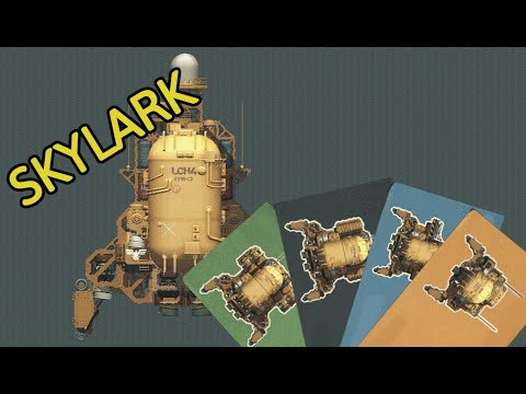 Видео: 5 способов модификации Skylark | HighFleet Builds